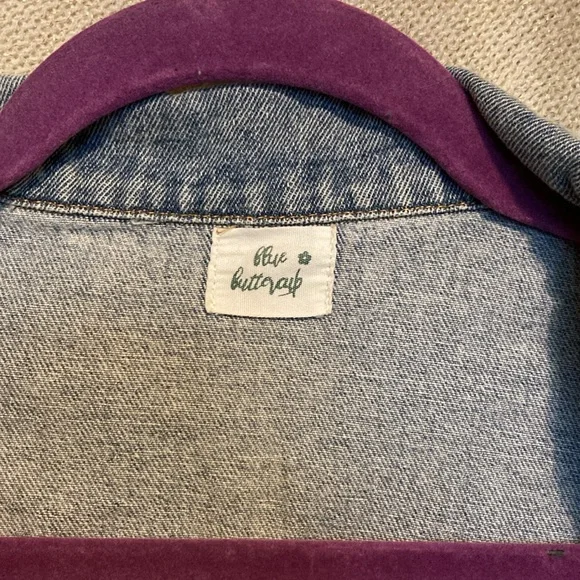 Jean Jacket- Stars & Shimmering Fringe - Picture 8 of 11